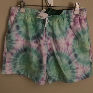 Tie-Dye Printed Men’s H&M Swim Shorts